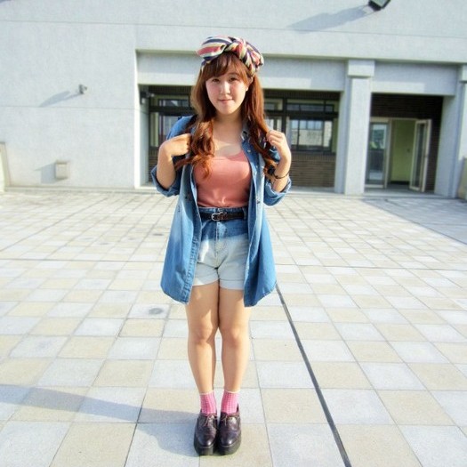 彥彥-平常閱讀ViVi、POPTEEN、裝苑、ELLE girl吸收時尚養分,看日本線上街拍網站/國外Blogger/歐美時尚網站/喜歡的sharing website當作搭配靈感。